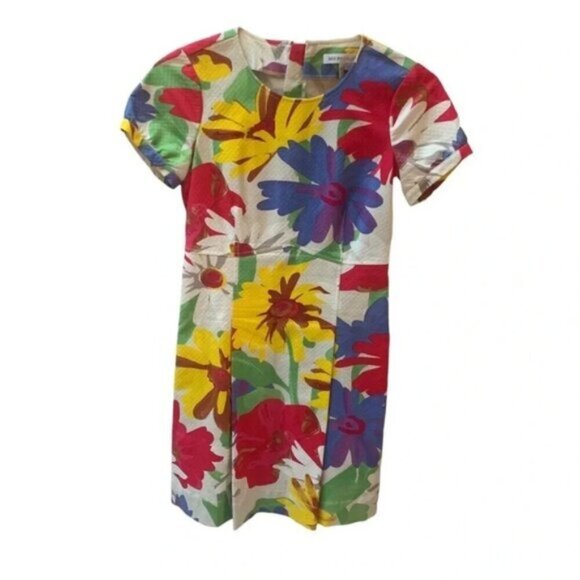 See by Chloé Vibrant Pattern Print Floral Mini Dress 2 - Picture 6 of 16